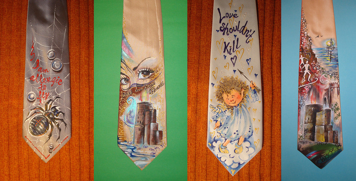 рисунки на галстуках1