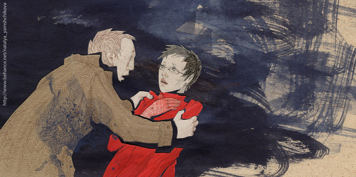 Иллюстрация к детективу Константина Смелого "Кругом слоны, Миша".