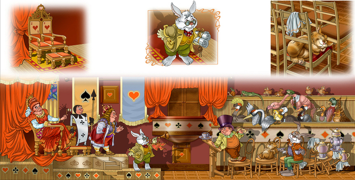 Алиса в стране чудес