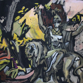 в парке героев Венеции