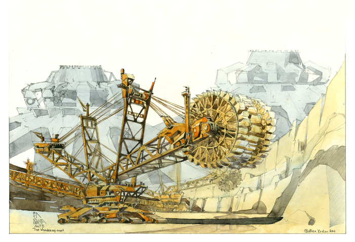 Блуждающая земля. Разворот 5.