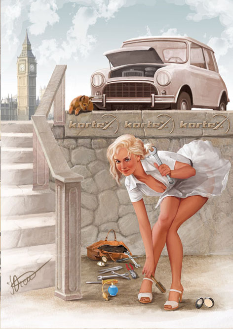 Англичанка в стиле Пин-Ап