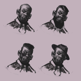 Наброски концепт персонажа