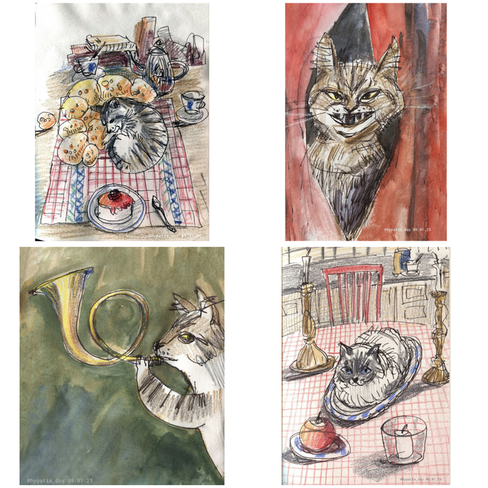 Быстрые зарисовки по фото.