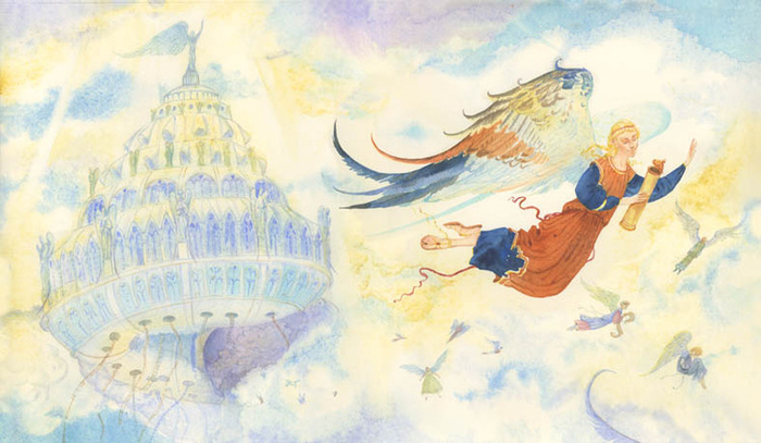 Ангел к сказке.