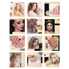 Дизайн шаблонів для інстаграм салону краси Regina