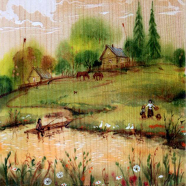 Деревенское лето