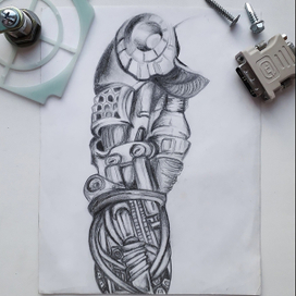 Биомеханика карандашом