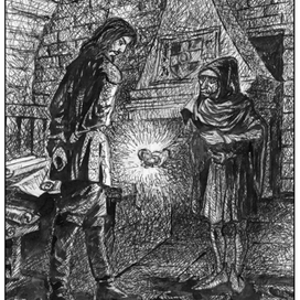 Иллюстрация к сказке "Слёзы фей"