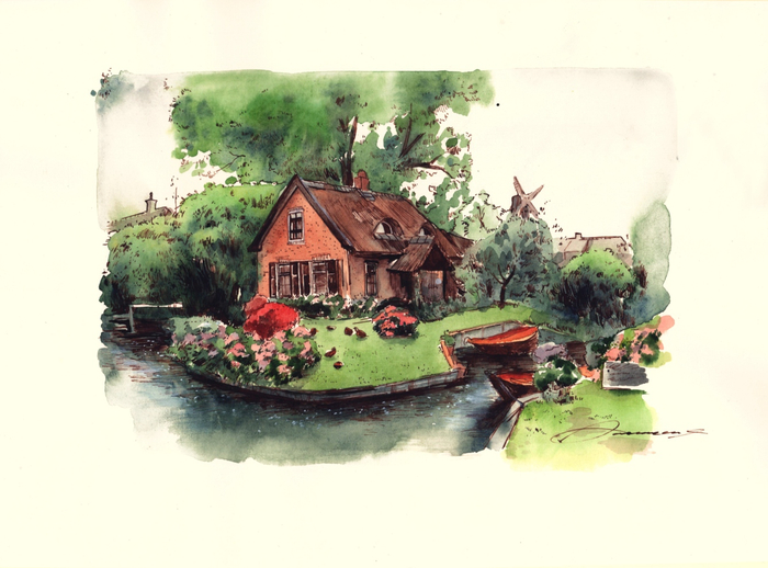 дом у озера