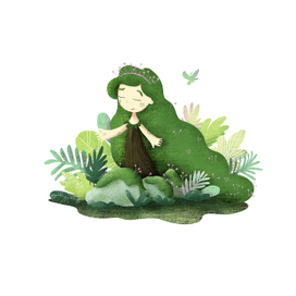 Лесная девочка