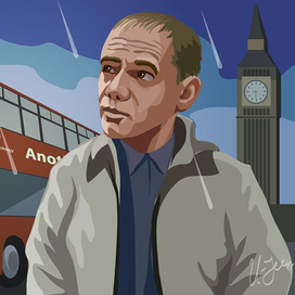 Иллюстрация к судебному процессу. Игорь Сутягин в Лондоне