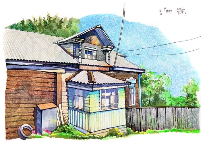 пленэр в д. Горки