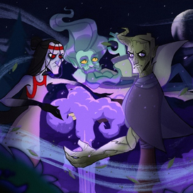 Иллюстрация «Злодеи»