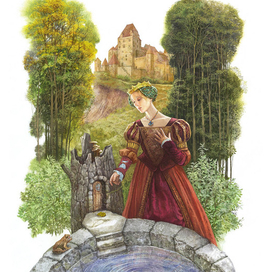 Королевич - лягушка. Братья Гримм