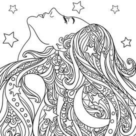 Раскраска анти-стресс