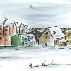 Зимняя Латвия