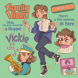 Sticker pack "Robin of Stranger Things"