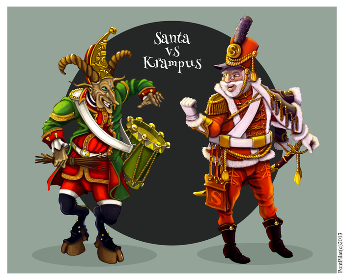Санта и Крампус