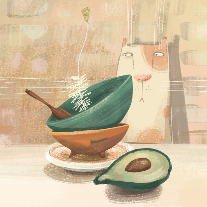 Натюрморт с посудой