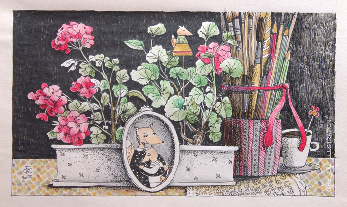 Мамина герань