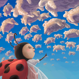 Божья коровка Пепе. Разворот 2