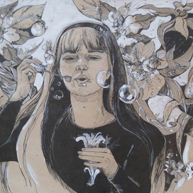 В саду орхидей