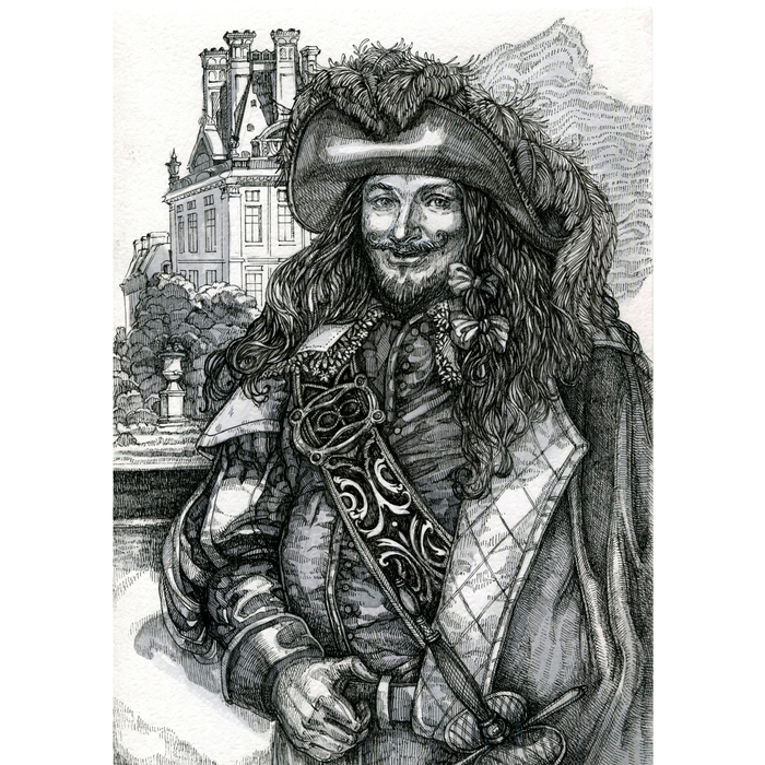 А. Дюма "Три мушкетера"- Портос.