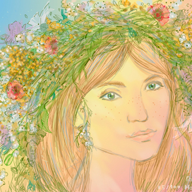Девушка-весна