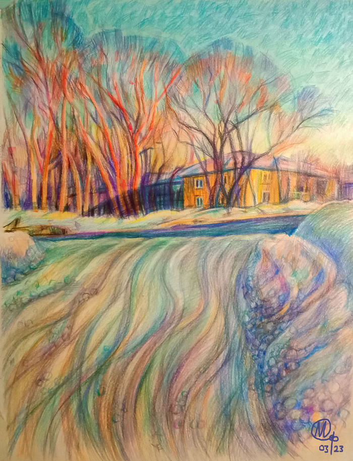 этюд на улице Щорса