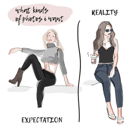 posing situation.