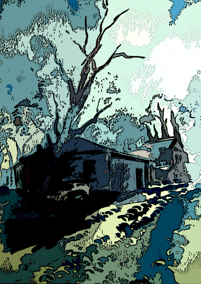 Иллюстрация. Смешан. техника.