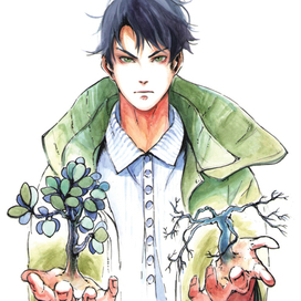 Обложка для манги "Nameless Hero"