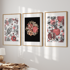 Интерьерные постеры