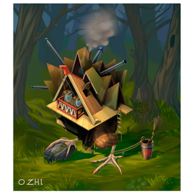 Избушка на курьих ножках