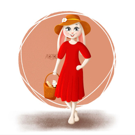 Зайка в платье