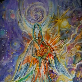 Лунная дева с новорожденным Солнцем