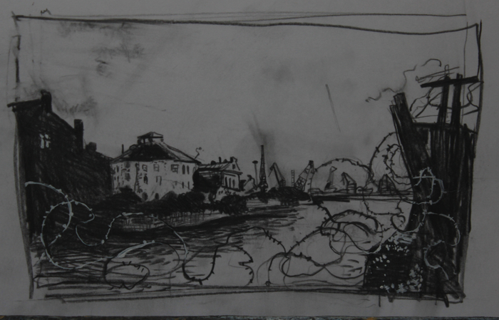 адмиралтейские верфи. эскиз