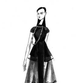 Эскиз для бренда "Black Cardinal"