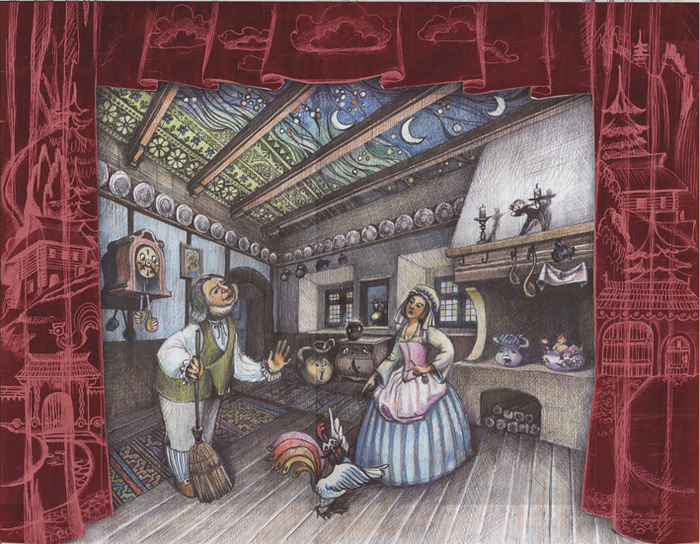 Иллюстрация к ,,Обыкновенному чуду,,