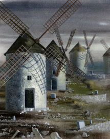 Иллюстрация к произведению Хуана Рамона Хименеса "Платеро и я"