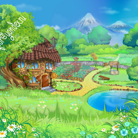 сказочный пейзаж