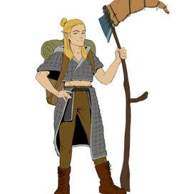 Скетч персонажа