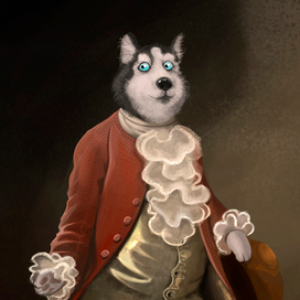 Портрет собаки