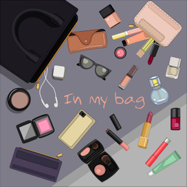 содержание женской сумки