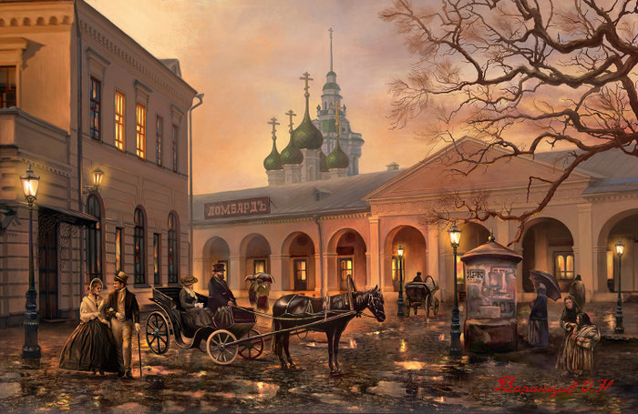 Вечерняя Кострома