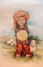 Девочка- улыбка.