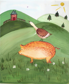 иллюстирация в прованском стиле