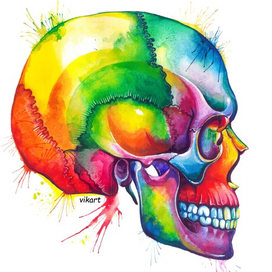 декоративный череп