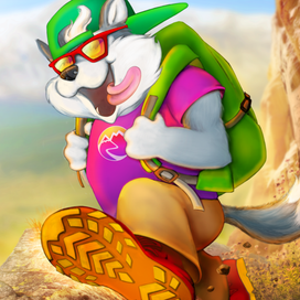 персонаж для компании "АлтайМаршрут"